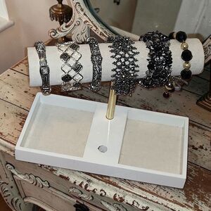 Collection of 6 Stylish Fashion Jewelry Bracelets